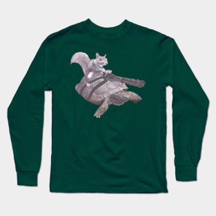 Swag Squirrel Gamer military humor Long Sleeve T-Shirt